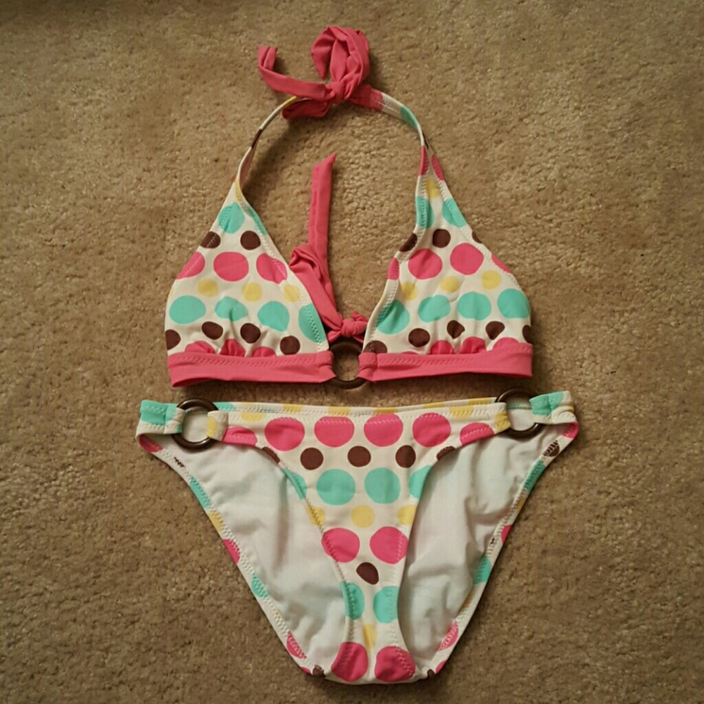 Polka dot bikini